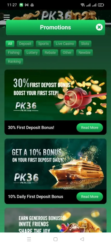 PK36 Game