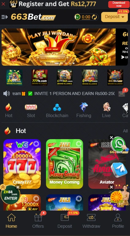 663bet Game Download (New earning App) free For Android 2026 1 Screenshot 2026 04 01 021426